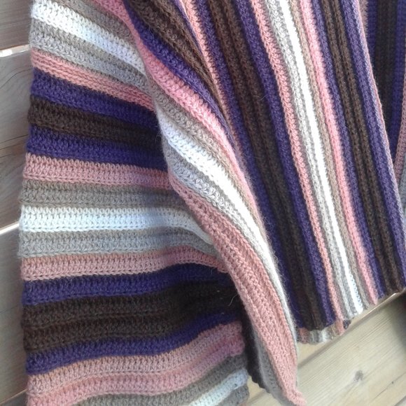 One of a kind Baby alpaca handmade viral scrappy sweater - Picture 7 of 10